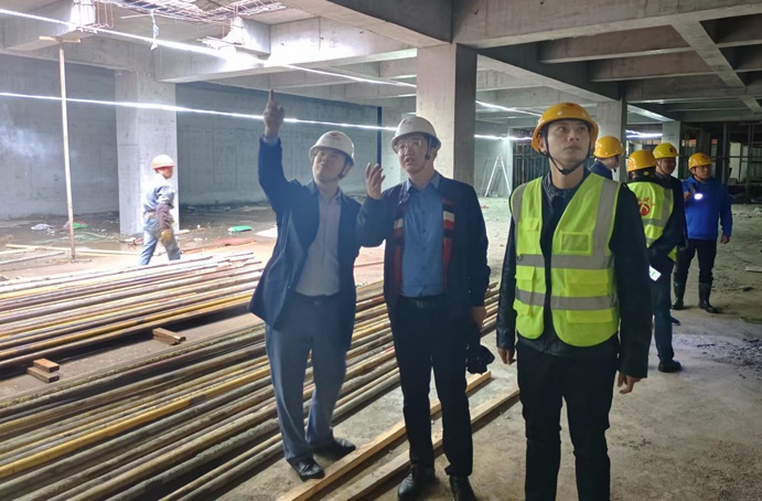 黨委副書記、總經(jīng)理王海龍深入唐人科技產(chǎn)業(yè)園項(xiàng)目檢查指導(dǎo)