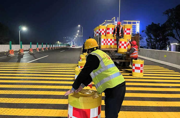 南昌市政建設(shè)集團S49楓生快速路項目西半幅開始施工