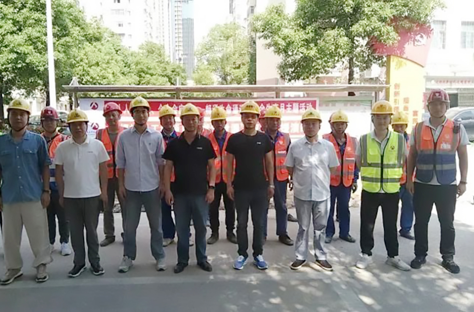 南昌市政建設(shè)集團濱江小區(qū)燃氣項目開展管道泄漏應(yīng)急演練