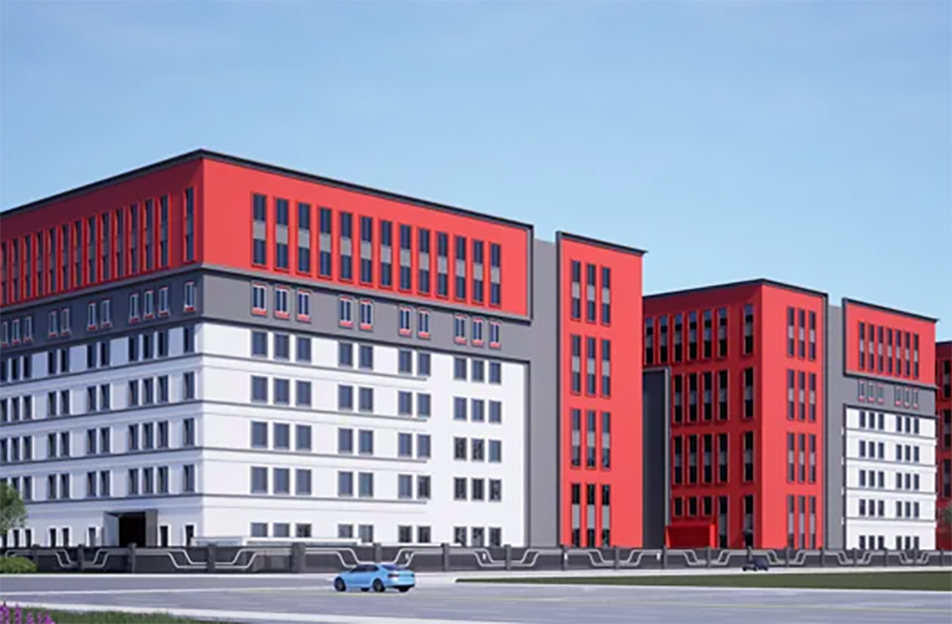 南昌市政建設(shè)集團有限公司上饒標(biāo)準(zhǔn)廠房項目打造消防工程安裝樣板